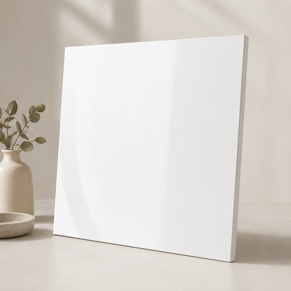 Solid White Glossy