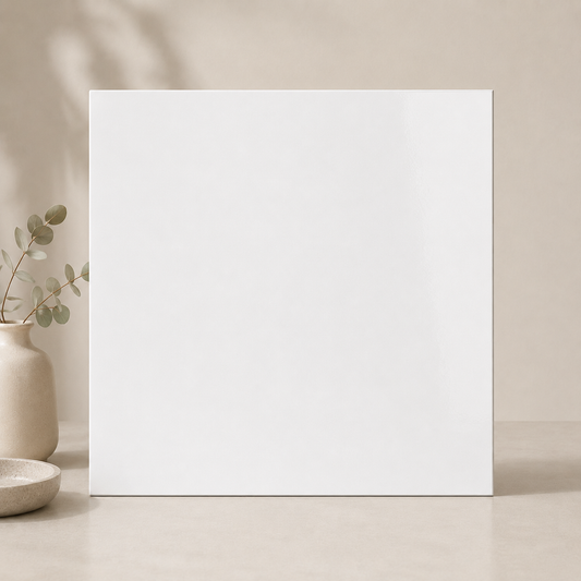 Solid White Glossy