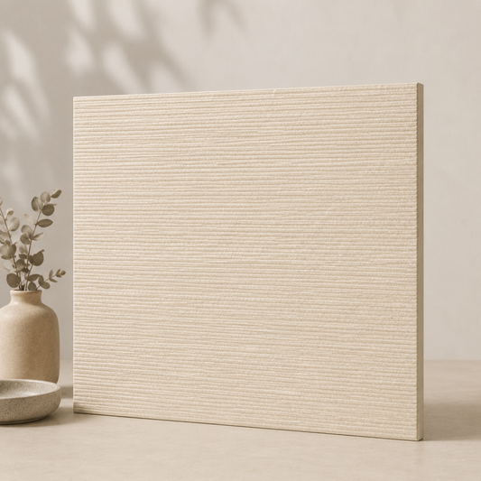 Marvel 3D Crease Travertine Sand